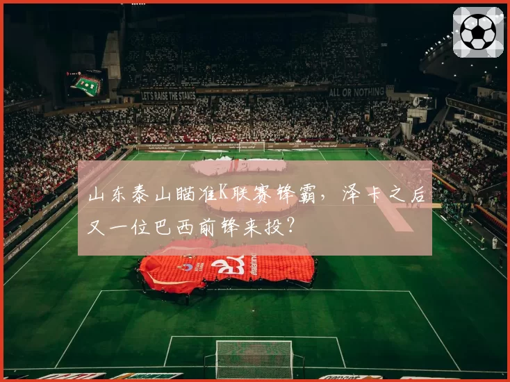 山东泰山瞄准K联赛锋霸,泽卡之后又一位巴西前锋来投?