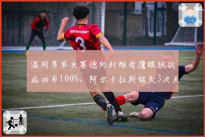 温网男单决赛德约科维奇鹰眼挑战成功率100%,阿尔卡拉斯错失3次关键分